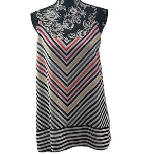 Cabi multi striped spaghetti strap top